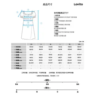 Lovito 女士休閒碎花荷葉邊洋裝 L77ED020