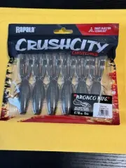Rapala Crush City Bronco Bug 4” Scent and Salt Infused Chile Craw