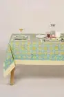 Cotton Table Cloth Dining Table Cover Napkins Set, mat Boho Rectangle Tablecloth