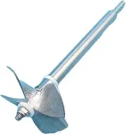 LUMIXE 4-Blade Propeller with 15cm/20cm/25cm/30cm/35cm Jet Boat Left Right Propeller 5mm Boat Model Axle Fully Submerged Paddle Ship Model Shaft Assembly (Color : Axle 15cm 60mm CW)