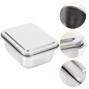 Stainless Steel Baking Pan with Lid Tiramisu Cake Pan Stainless Steel Baking