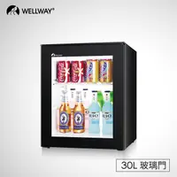 在飛比找PChome24h購物優惠-Wellway Minibar 30L 無聲節能環保小冰箱X