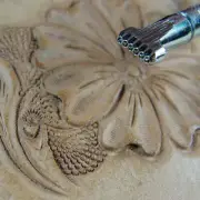 Craft Japan - #A106 6-Seed Bar Grounder Background Stamp (Leather Stamping Tool)