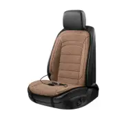 Heated Car Seat Cushion Lamb Wool Chair Cover Seat Warmer Heating Pad For Winter (for: Fiat)