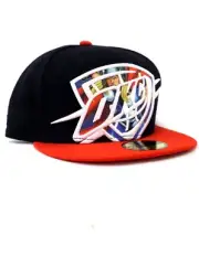 New Era NBA Oklahoma City Thunder Thor 59fifty Fitted Hat Size 7 1/2 Marvel