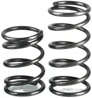 10pcs 65Mn Type Compression Spring Cylidrical Coil Rotor Return Pressure Compressed Spring Steen Wire Diameter 1.0mm(70mm(10pcs),9mm)