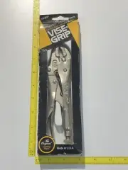 Vise-Grip 7WR Locking Pliers Curved Jaws With Wire Cutter Rare NOS VTG NEW