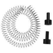 Zipline Spring Brake 165cm Stainless Steel Zip Line Spring Brake Heavy Duty Zipline Brake Speed Red as shown