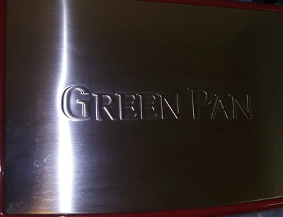 GREENPAN STEAK KING GRILL SANDWICH PRESS RED NEW w/o Box/T Accessories Included