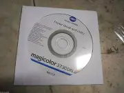 New Genuine Konica Minolta Magicolor 3730DN Printer CD Software Driver Utilities