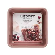 Wiltshire Rose Gold Non Stick Square Cake Pan 20cm