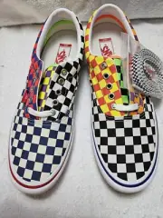 Vans x Club Gear Era Pro Multi-check Mens Size 11.5 New In Box!