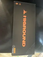 Higround Basecamp 65% Mechanical USB Wired Gaming Keyboard Blackice White Flame