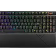 ASUS ROG STRIX SCOPE II 96 WL Snow Switch Wireless Gaming Mechanical Keyboard, Tri-mode Connection, Streamer hotkeys