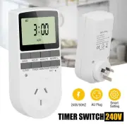 LCD Digital Timer Switch Socket Electric Programmable Power Electric Automation