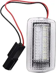 OPLLER White Red Car Led Door Courtesy Light for Wish Prius Alphard Estima for Is250 Rx350