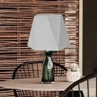 LED Wine Bottle Lamp 3 Colors Touch Control USB Charging Lamp for Bar (Grey)