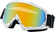 YAMEIZE Motorcycle Goggle Motocross Snowboard Ski Goggles Dirt Bike Off-Road Protective MTB Glasses Cycling OTG Over Glasses for Women Men