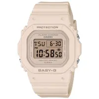 在飛比找ETMall東森購物網優惠-CASIO BABY-G 經典百搭方型電子腕錶-粉色 BGD