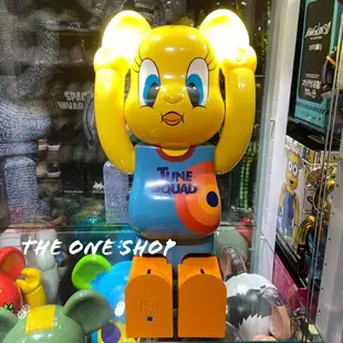 TheOneShop BE@RBRICK SPACE JAM TWEETY 怪物奇兵 崔弟 金絲雀 1000%