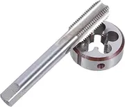 X 1.5mm Tap and Die Set Metric Thread Repair Tap for Automotive High-speed Steel Right-hand Threading
