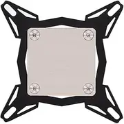 CPU Water Cooling Block, Richer-R Universal 0.3mm Mini Computer CPU Cooling Water Block Cooler Kit Red Copper Base for