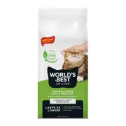 World's Best Unscented Clumping Cat Litter - 12.7kg