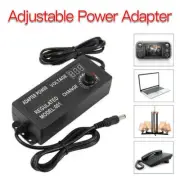 Adjustable AC/DC Power Supply Adapter Charger Variable Voltage 3V-24V Universal