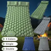 Double Inflatable Bed Waterproof Camping Outdoor Mattress Foldable Airbed Pad