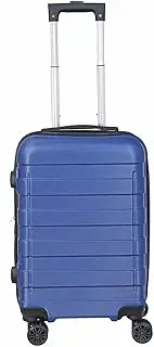 [HarmonyBliss] Lightweight Hardside Spinner Blue Expandable 21'' Carry-On Luggage 360° Wheels Travel Essential Durable, Blue, 21, Modern, Blue, 21, Modern