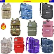 [20% OFF] 45L Outdoor Military Camo Backpack Assault Tactical Trekking Rucksack