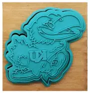 KU Jayhawks Cookie Cutter and Embossing Stamp