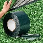 Gersoniel 1 Roll 2 in x 16.5 ft Double Sided Turf Tape for Artificial Grass Rug Self Adhesive Artificial Turf Tape for Lawn Garden Carpet Connecting Outdoor Carpet