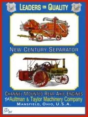 Aultman & Taylor Steam Engines NEW METAL SIGN: 9 x 12" and Free Shipping