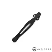 Black Titanium Pocket Clip Made For Spyderco Paramilitary 2 Manix 2 Endura 4