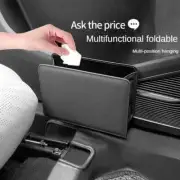 Car Trash Can Hanging Storage Organizer Foldable Doors Bag Interior Products New