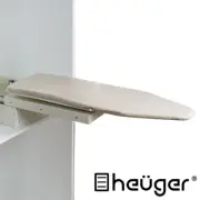 Heuger Ironing Board - Fold-Out Swivel - 800mm - Cupboard or Shelf Bottom Mount