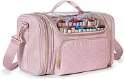Rexmica Large Marker Storage Bag for 150-300 Markers, Marker Organiser Case with Detachable Divider for Adults, Marker Travel Holder Case for Coloured Pencil, Paint Pen or Other Art Craft Supply,