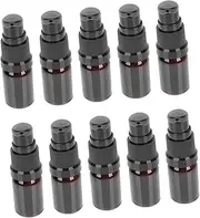 10pcs Convenient Glass Pressing Sub Bottles Portable Essential Oil Containers with Leak Design for Travel and Business Trips Multipurpose Cosmetic Bottles