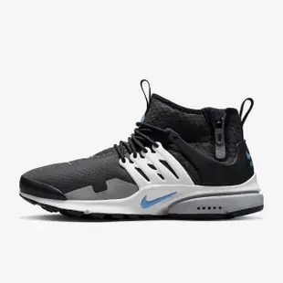 【NIKE 耐吉】休閒鞋 魚骨鞋 NIKE AIR PRESTO MID UTILITY 男鞋 黑白(DC8751002)