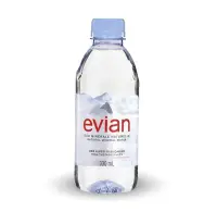 在飛比找Yahoo!奇摩拍賣優惠-法國 Evian 依雲 天然礦泉水 330ml/1瓶