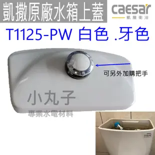 水電材料  附發票 凱撒 CAESAR 原廠水箱上蓋 T1125 T1125-PW 牙色 白色 水箱破掉 水箱裂掉 水箱