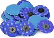 BHA Zirconia Quick Change Sanding Discs, 3", 120 Grit - 25 Pack