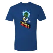 Minecraft Jolly Mobs Chicken Jockey Adult Short Sleeve T-Shirt