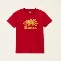 在飛比找新光三越 skm online優惠-Roots女裝-#Roots50系列 光芒海狸經典短袖T恤(