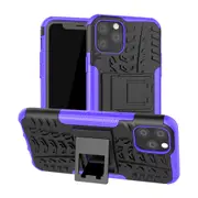 MCC Heavy Duty iPhone 11 Pro 2019 Shockproof Case Cover Tough Apple Mobile [Purple]