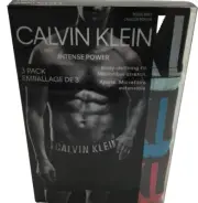Calvin Klein Men's NB2594916 Intense Power 3-pack Boxer Brief Size Large