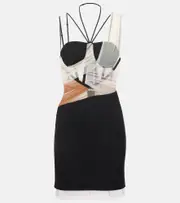 [Nensi Dojaka] Nensi Dojaka Sacha corset minidress AU 14 black