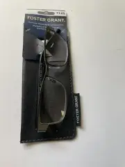 New In Pack Foster Grant 1.25 Mens Reading Glasses