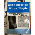 二手｜WORLD LITERATURE MADE SIMPLE